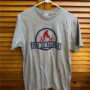 Gray FDU spirit shirt